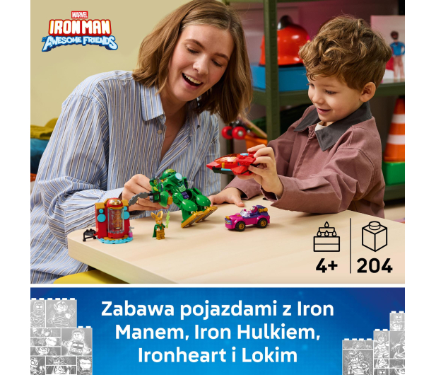 LEGO DISNEY 11211 Loki kontra drużyna Iron Mana - 1529693 - zdjęcie 4